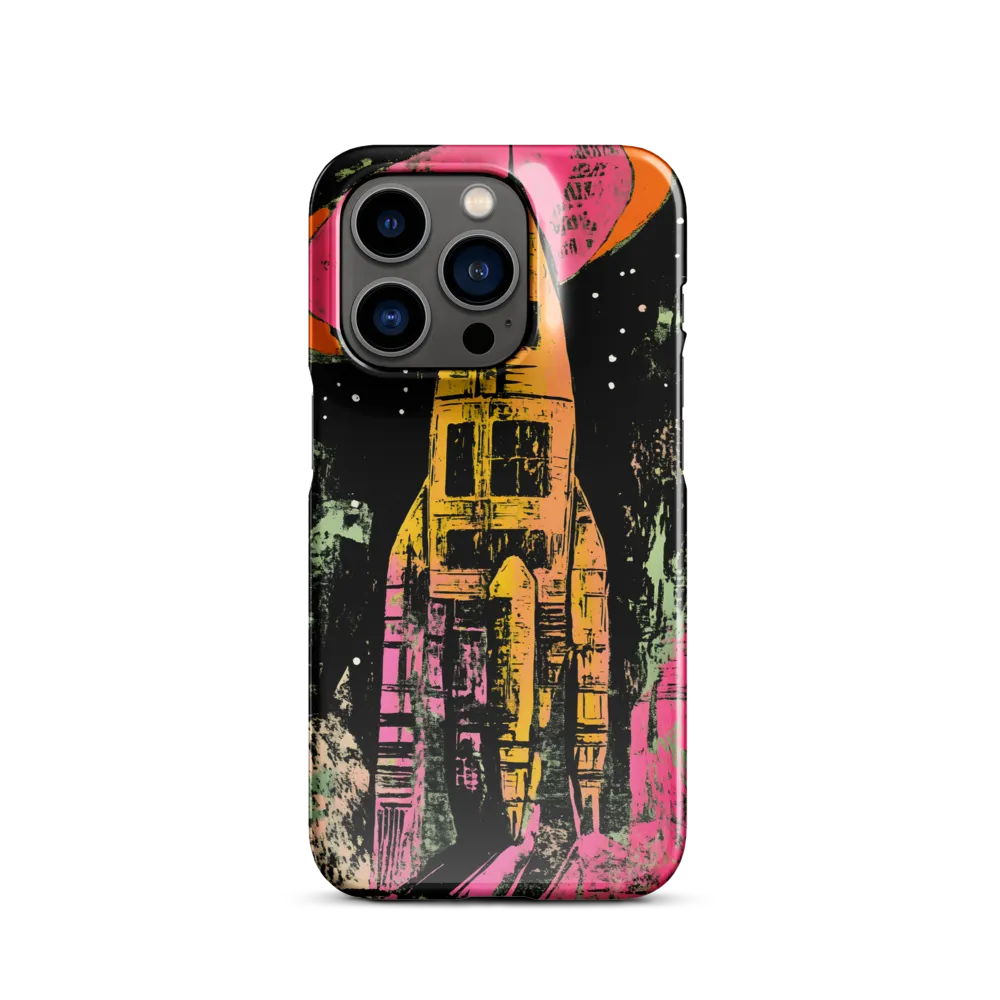 Cosmic Voyage: A Surreal Rocket Adventure