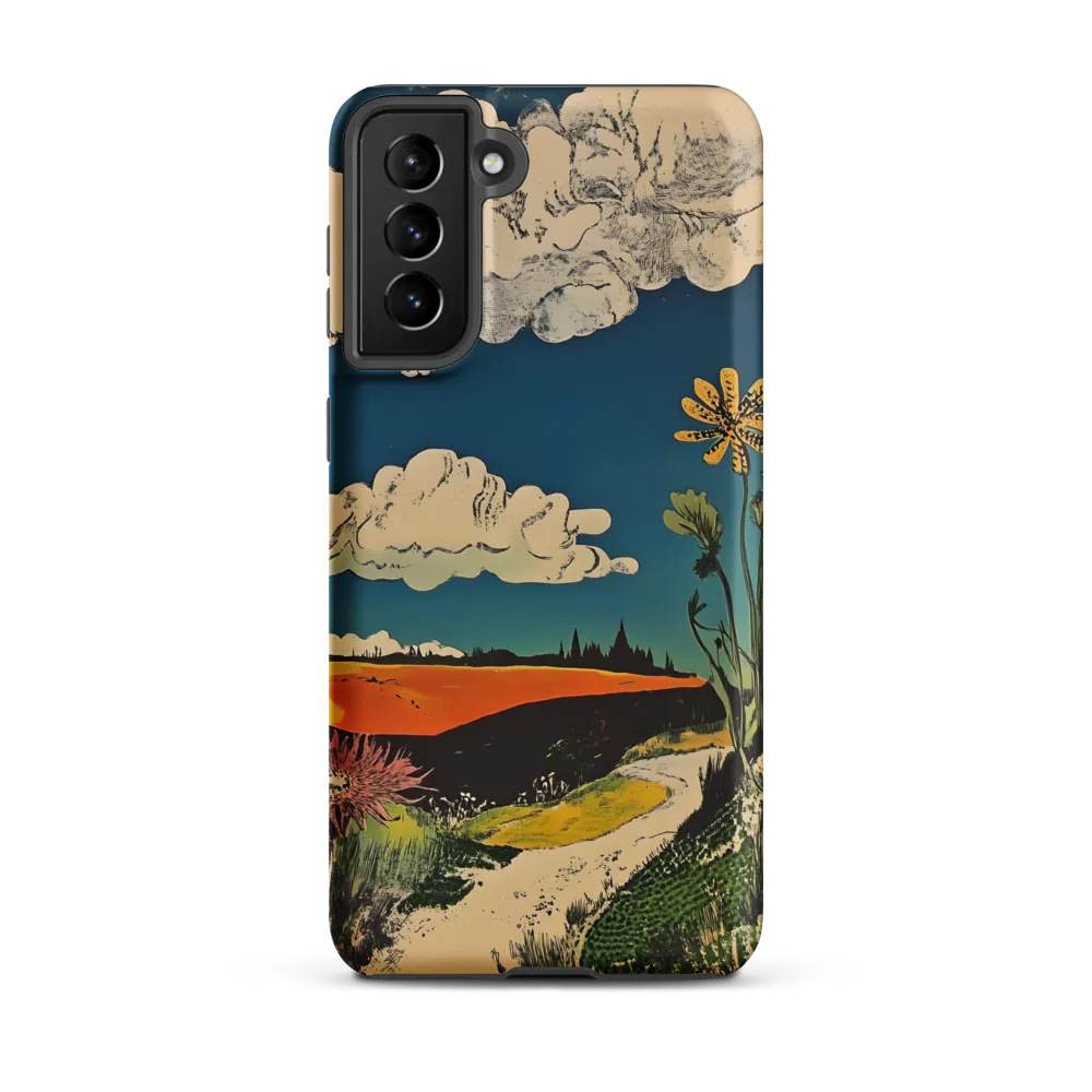 Surreal Blooming Landscape