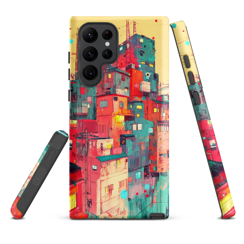 Urban Symphony of Color | Phone Case |  S22 Ultra | Tough Case | Matte