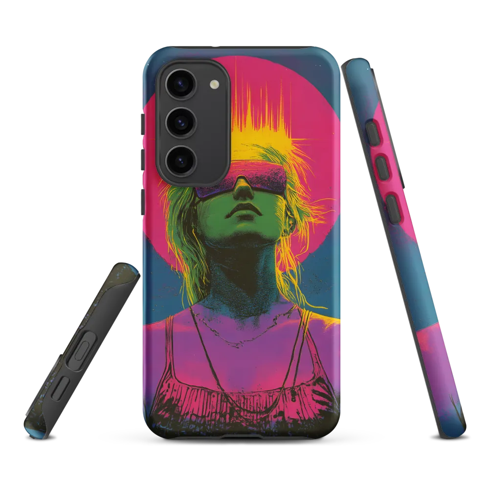 Neon Dreams: Portrait of a Modern Muse