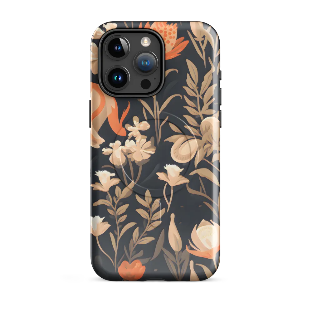 Floral Harmony: A Dance in the Dark