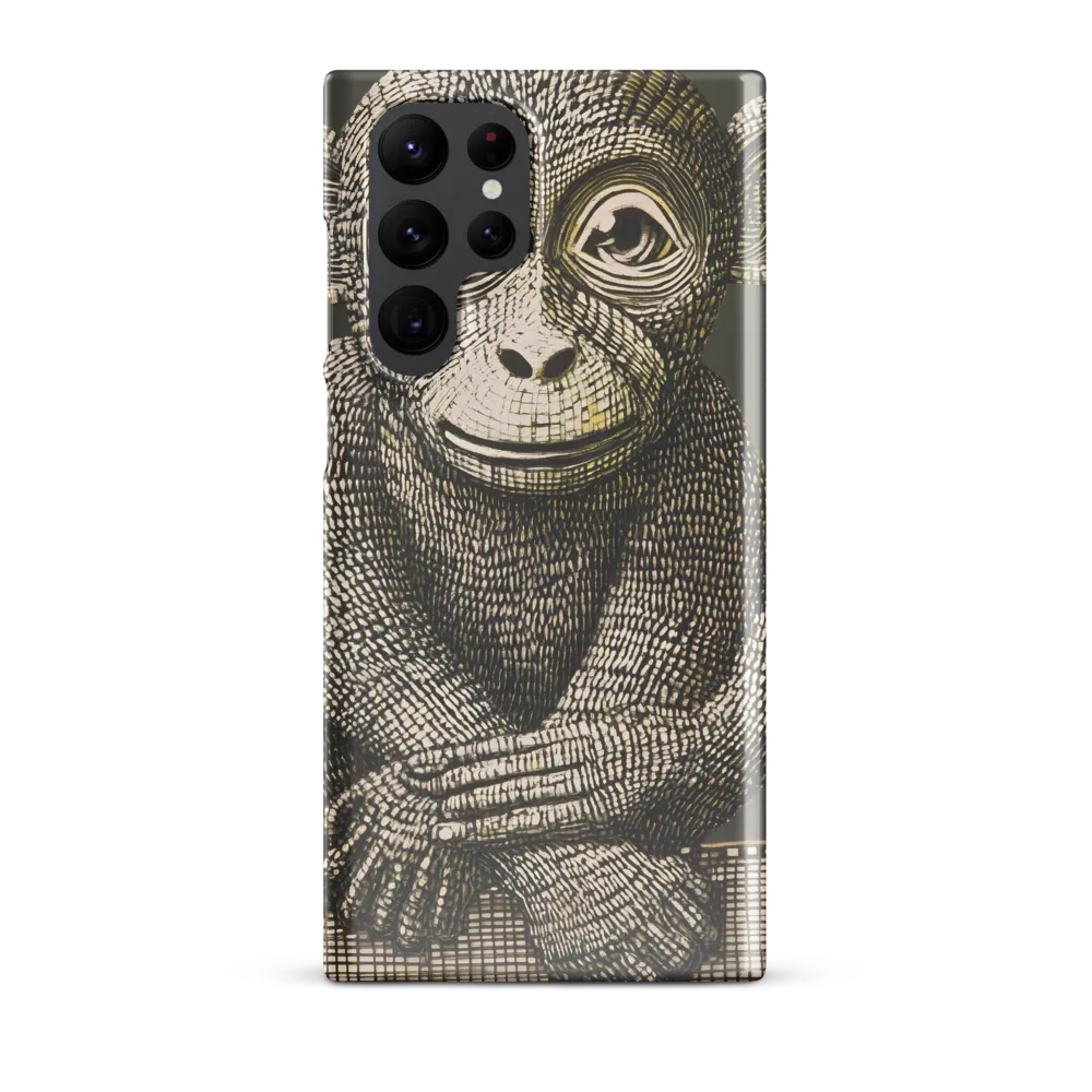 Intricate Primate Portrait