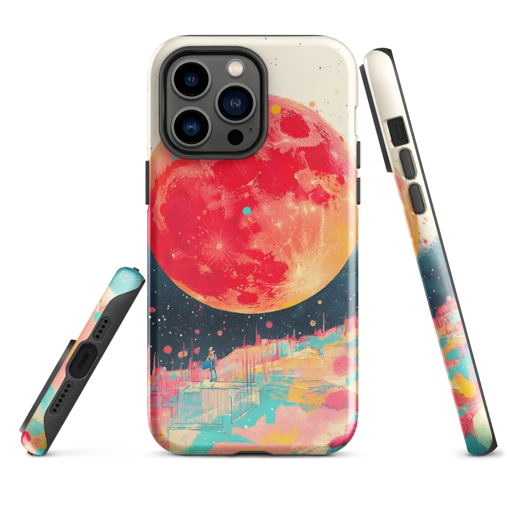 Crimson Dreams: A Lunar Exploration