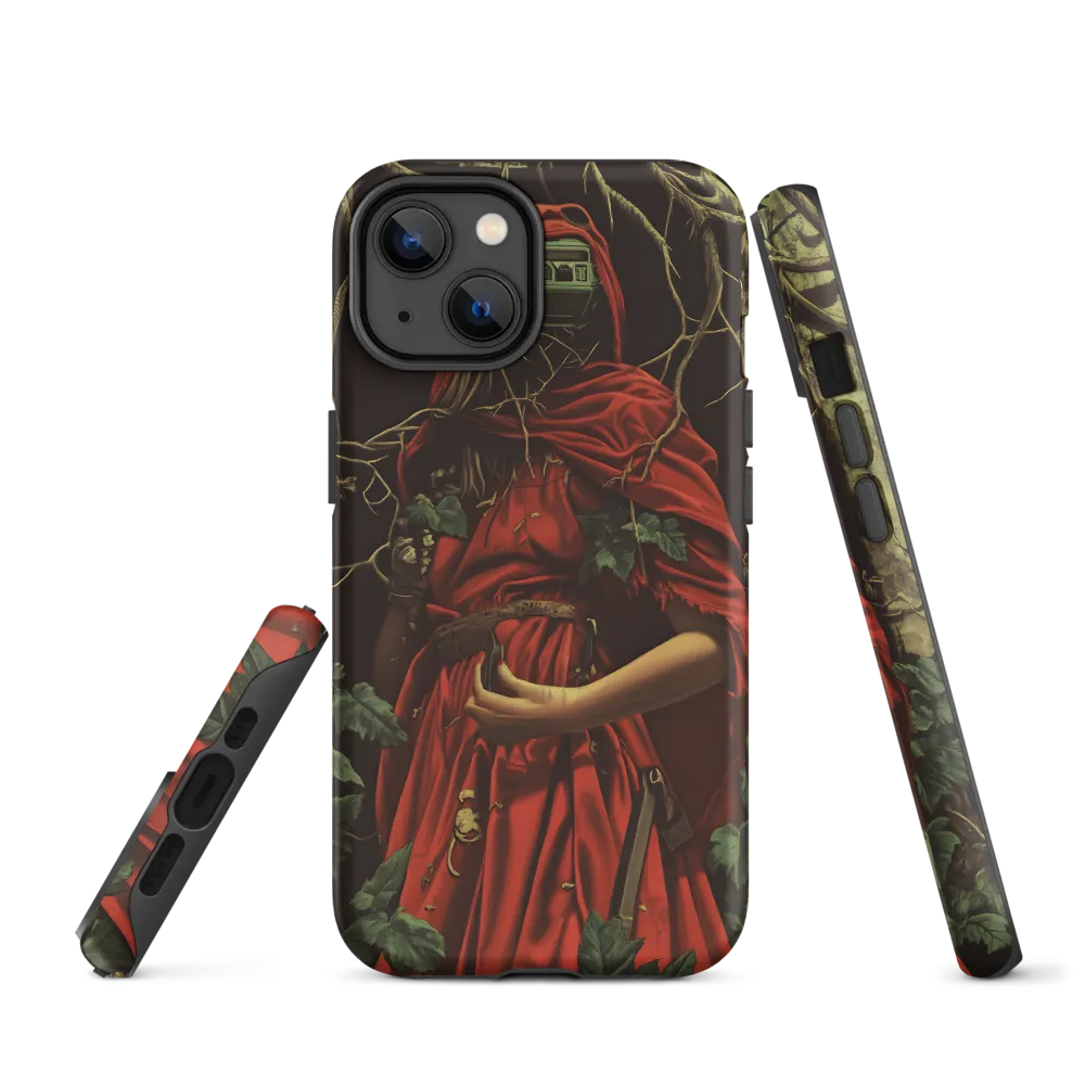 The Enigmatic Cloaked Traveler | Phone Case |  14 | Tough Case | Matte