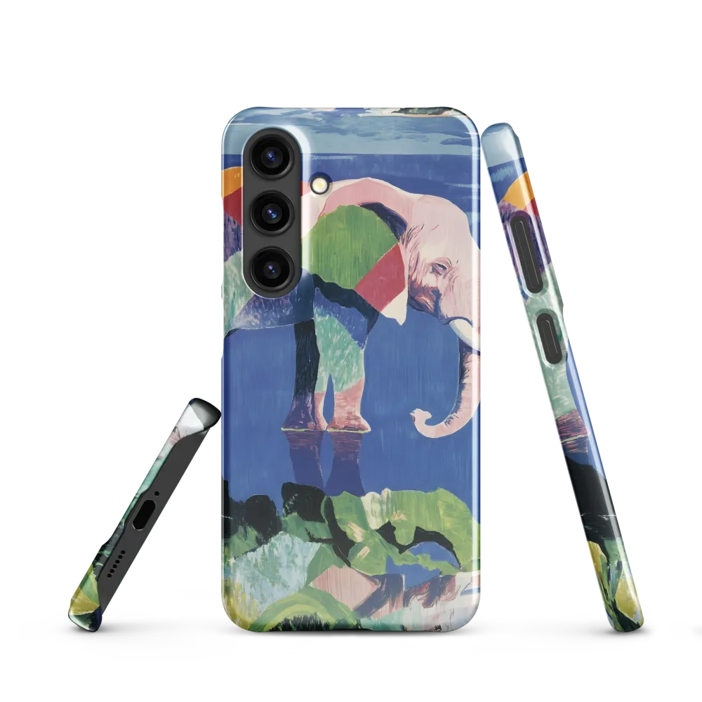 Serenity in Color: The Elephants of Reflection