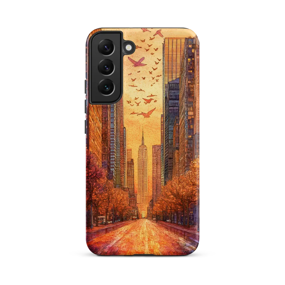 Urban Serenity at Dusk