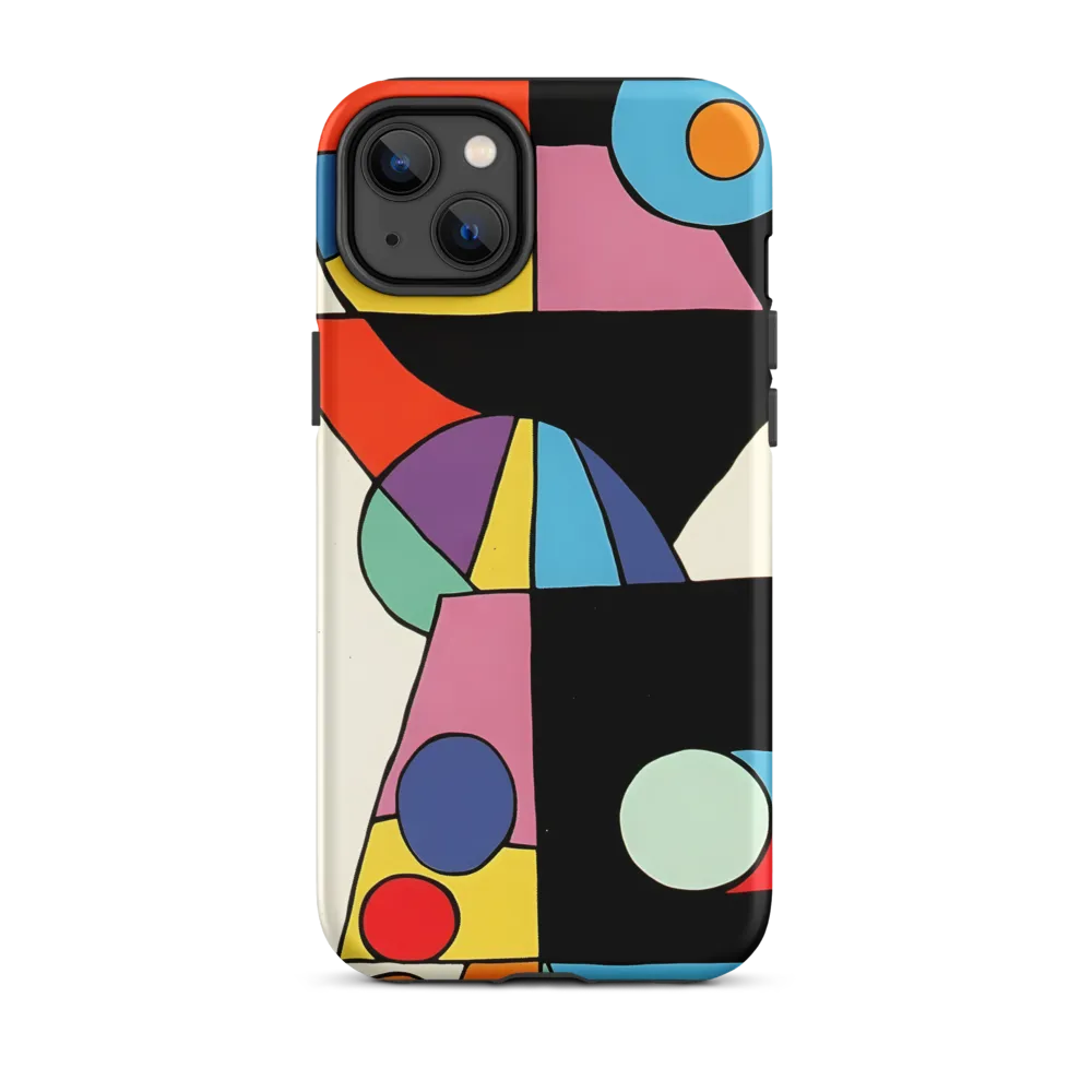 The Play of Shapes | Phone Case |  14 Plus | Tough Case | Matte