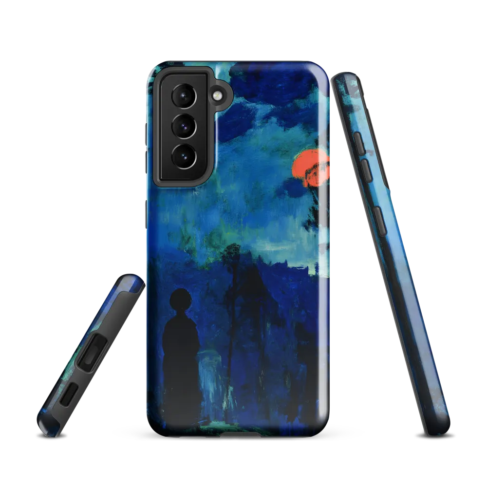 Solitude in Blue | Phone Case |  S21 | Tough Case | Glossy