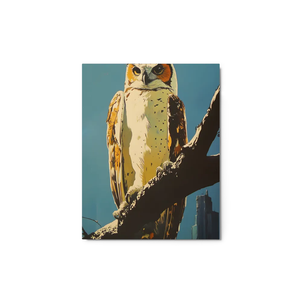 The Guardian of the Urban Wild | Metal Print | 11″×14″