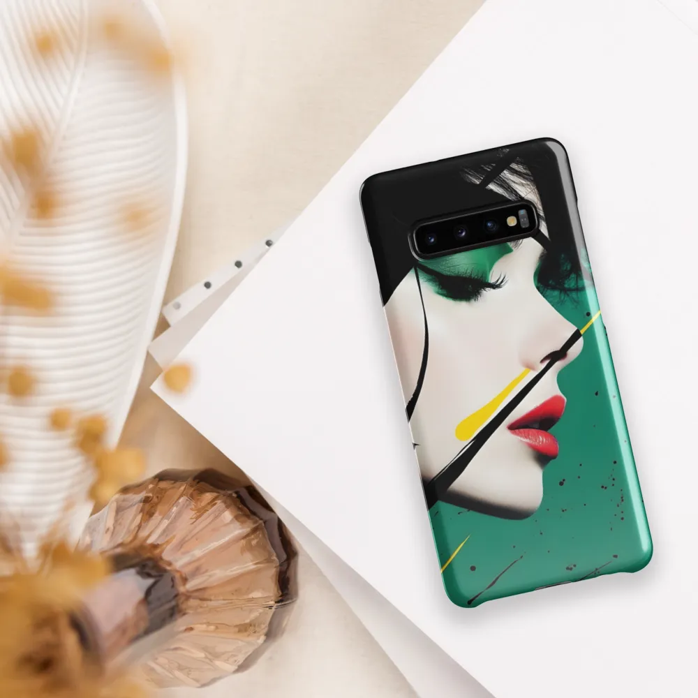 Whispers of Elegance and Boldness | Phone Case |  S10 Plus | Snap Case | Glossy