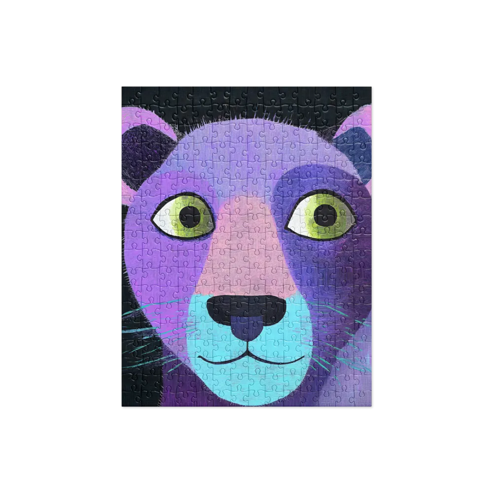 Playful Lion Portrait | Jigsaw Puzzle | 252/520 pieces