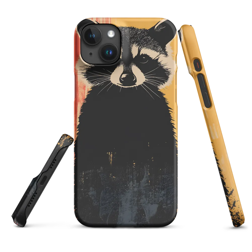 Whimsical Raccoon Portrait
