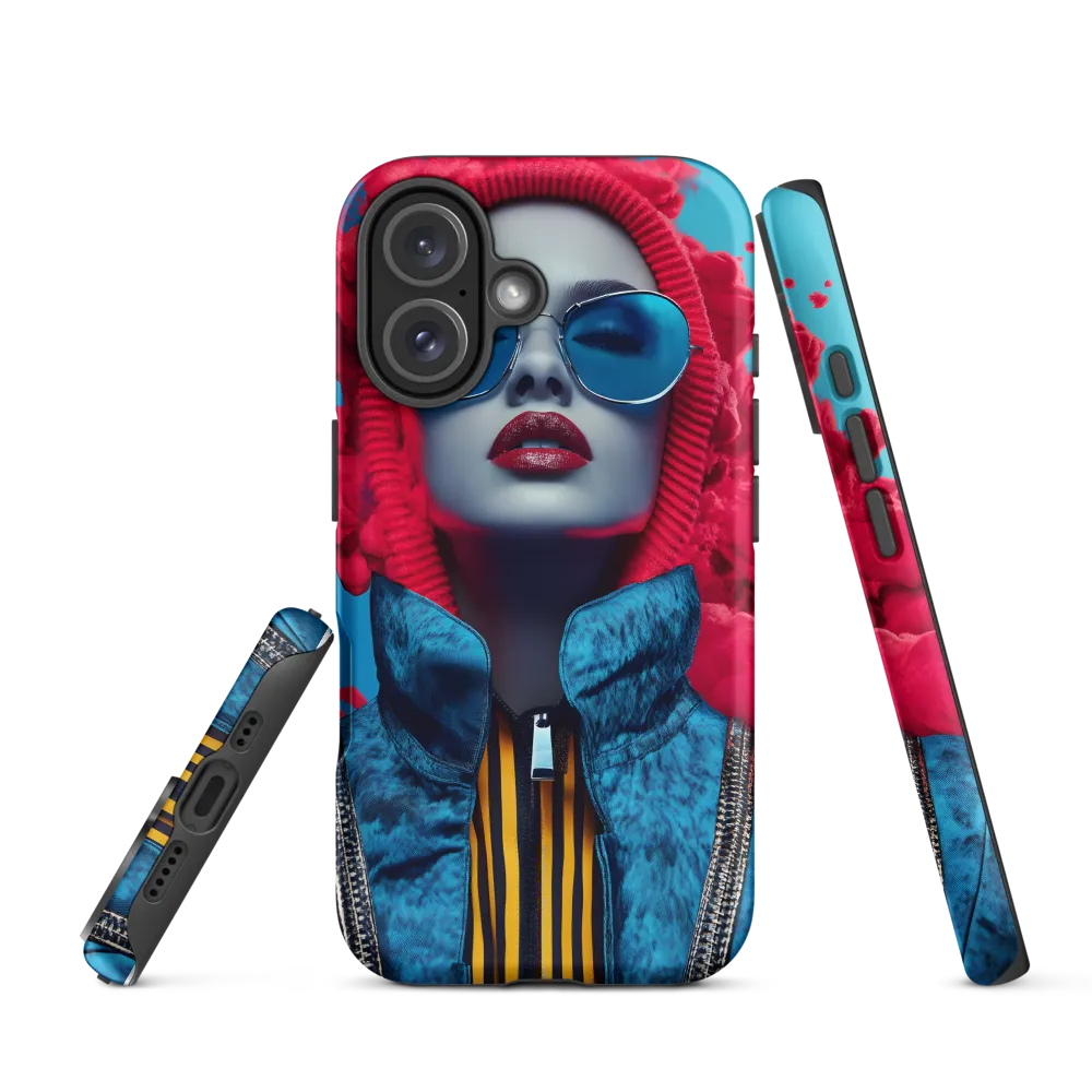 Bold Elegance in Digital Fashion | Phone Case