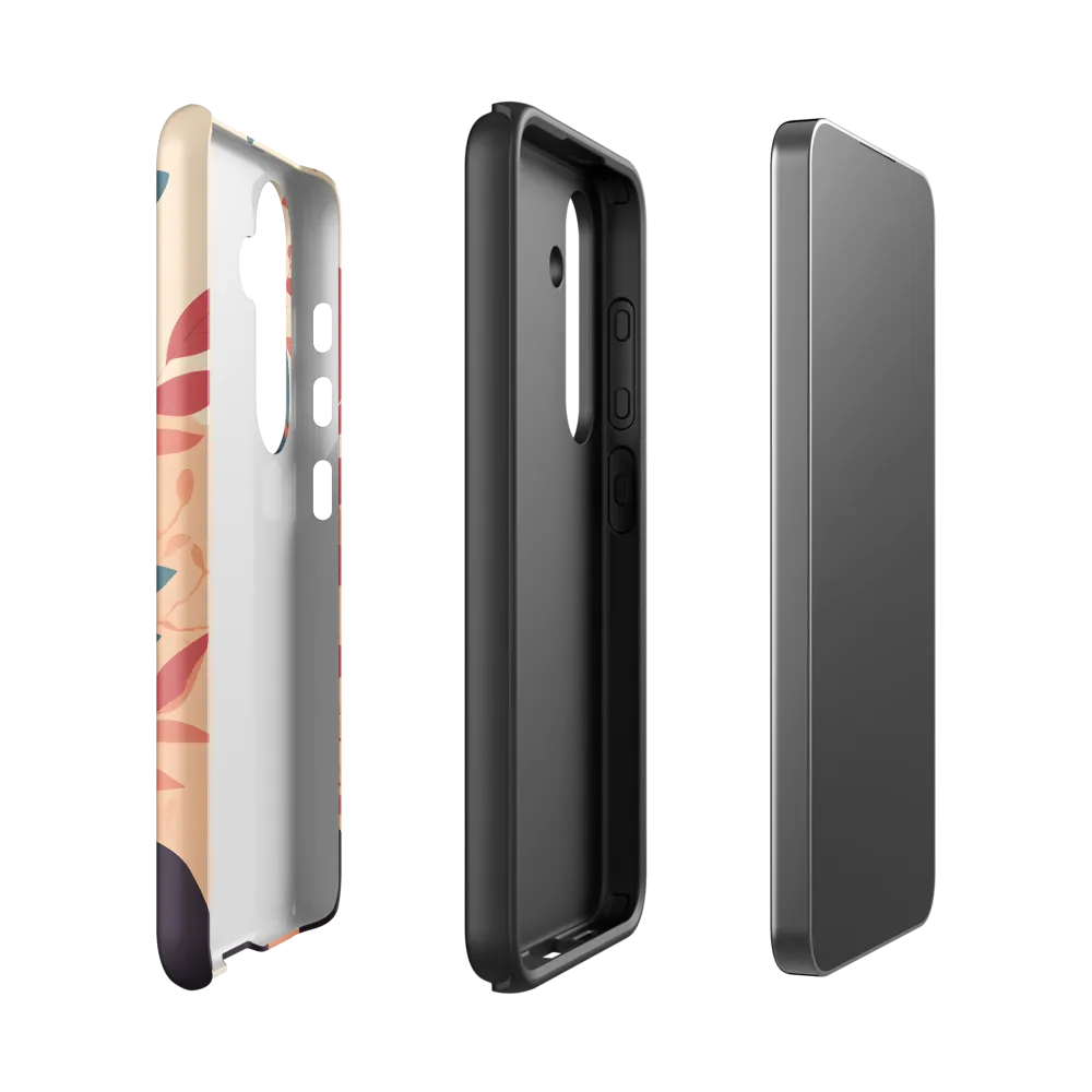 Whispers of Nature: A Serene Contemplation | Phone Case |  S24 | Tough Case | Matte