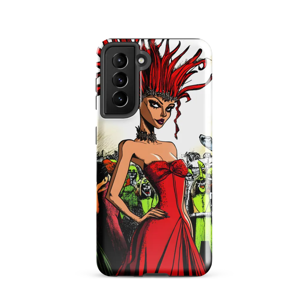 Fiery Elegance: A Fashion Statement