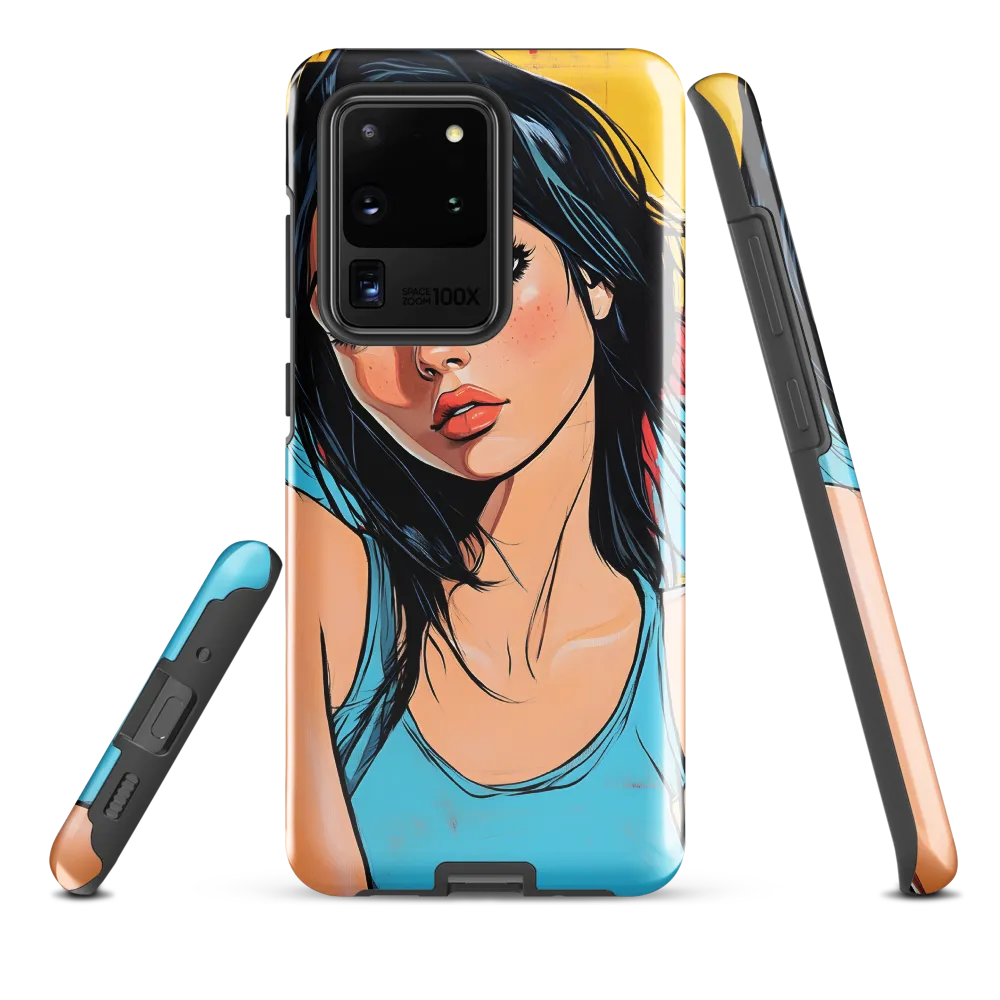 Vibrant Portrait of Modern Youth