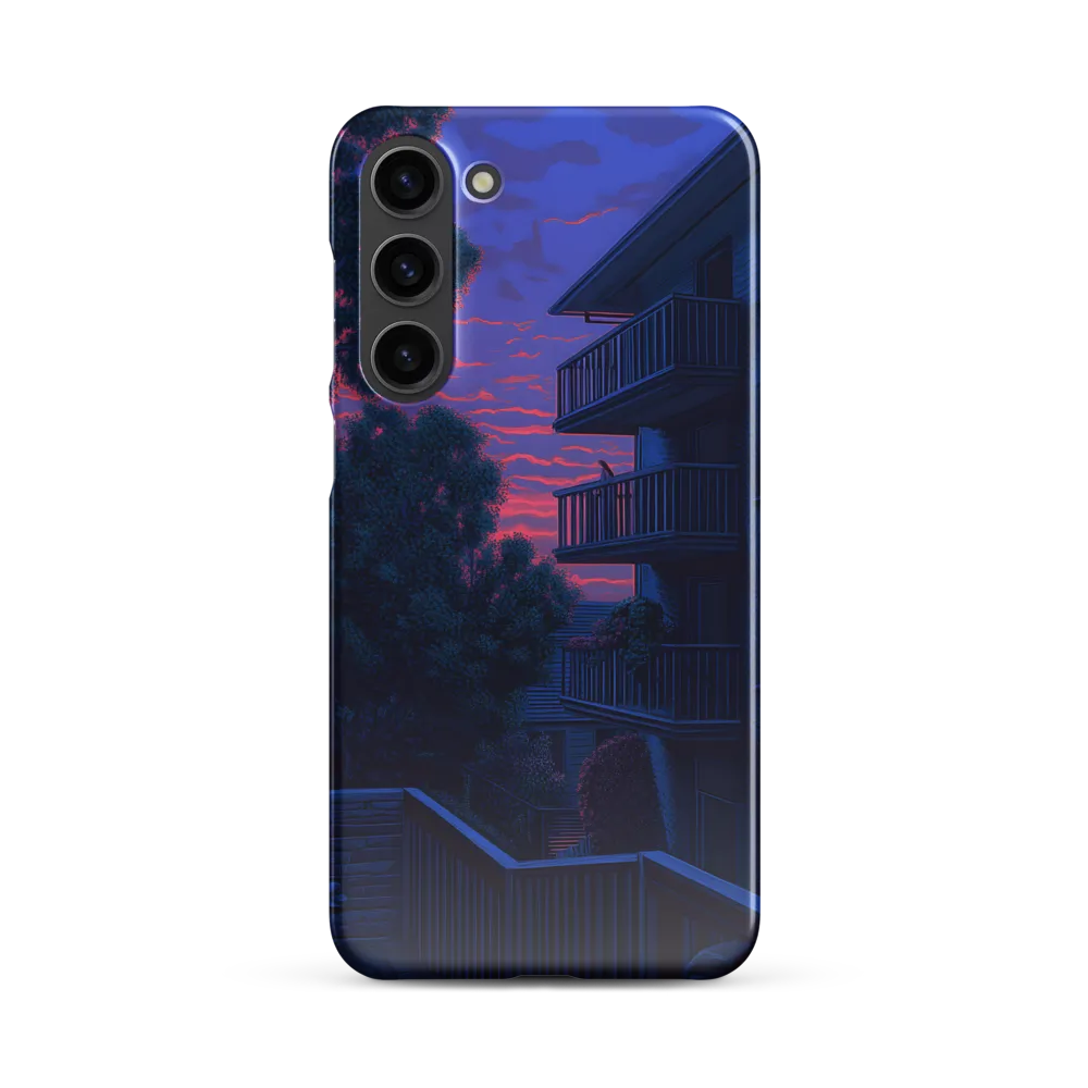 Urban Serenity at Dusk