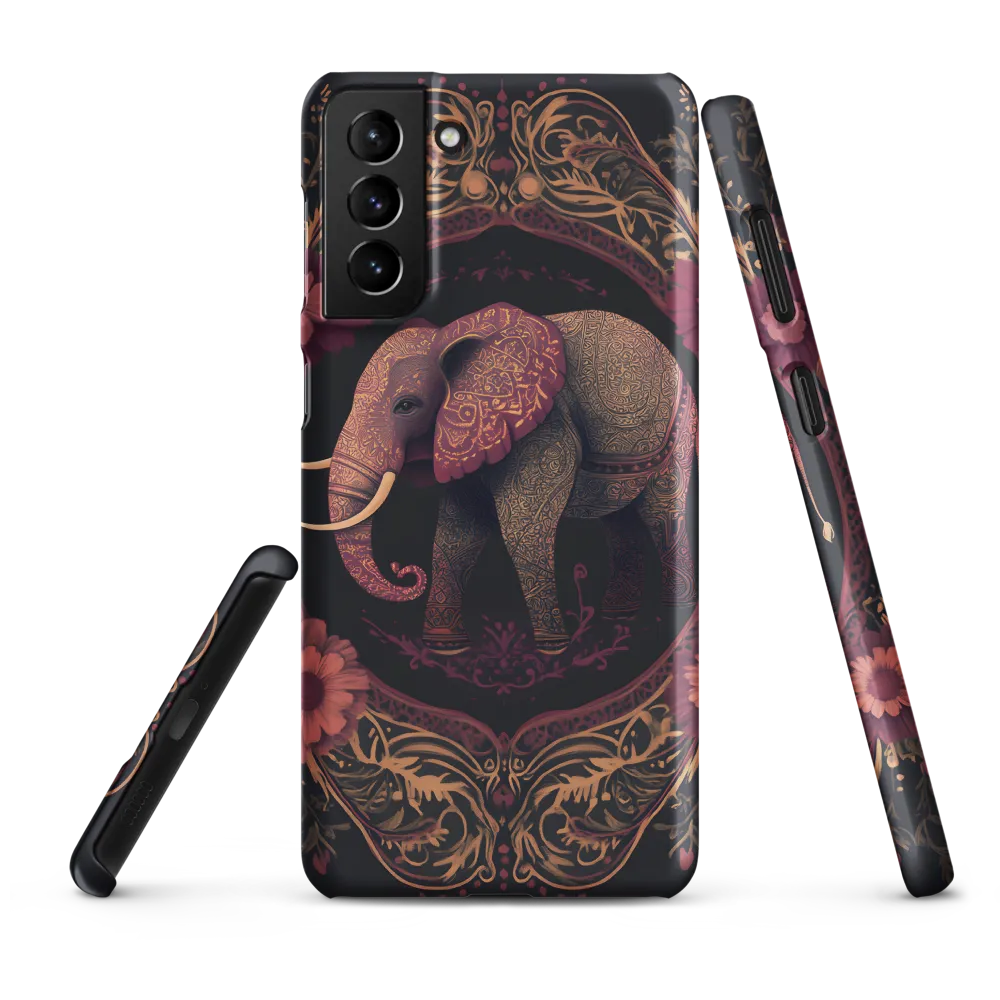 Regal Reverie: The Ornate Elephant