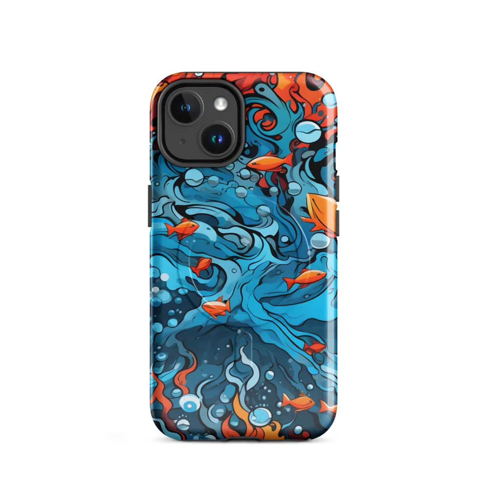 Fluid Harmony: Ocean and Flames