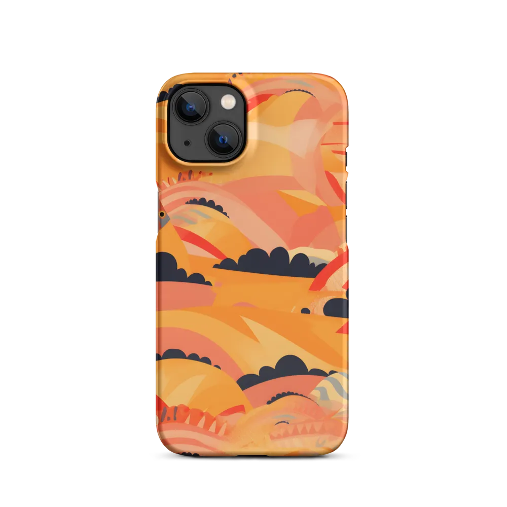Whispers of the Abstract Horizon | Phone Case |  13 | Snap Case | Matte