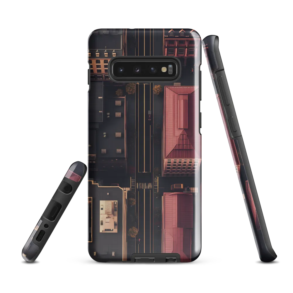 City Serenity at Dusk | Phone Case |  S10 Plus | Tough Case | Glossy