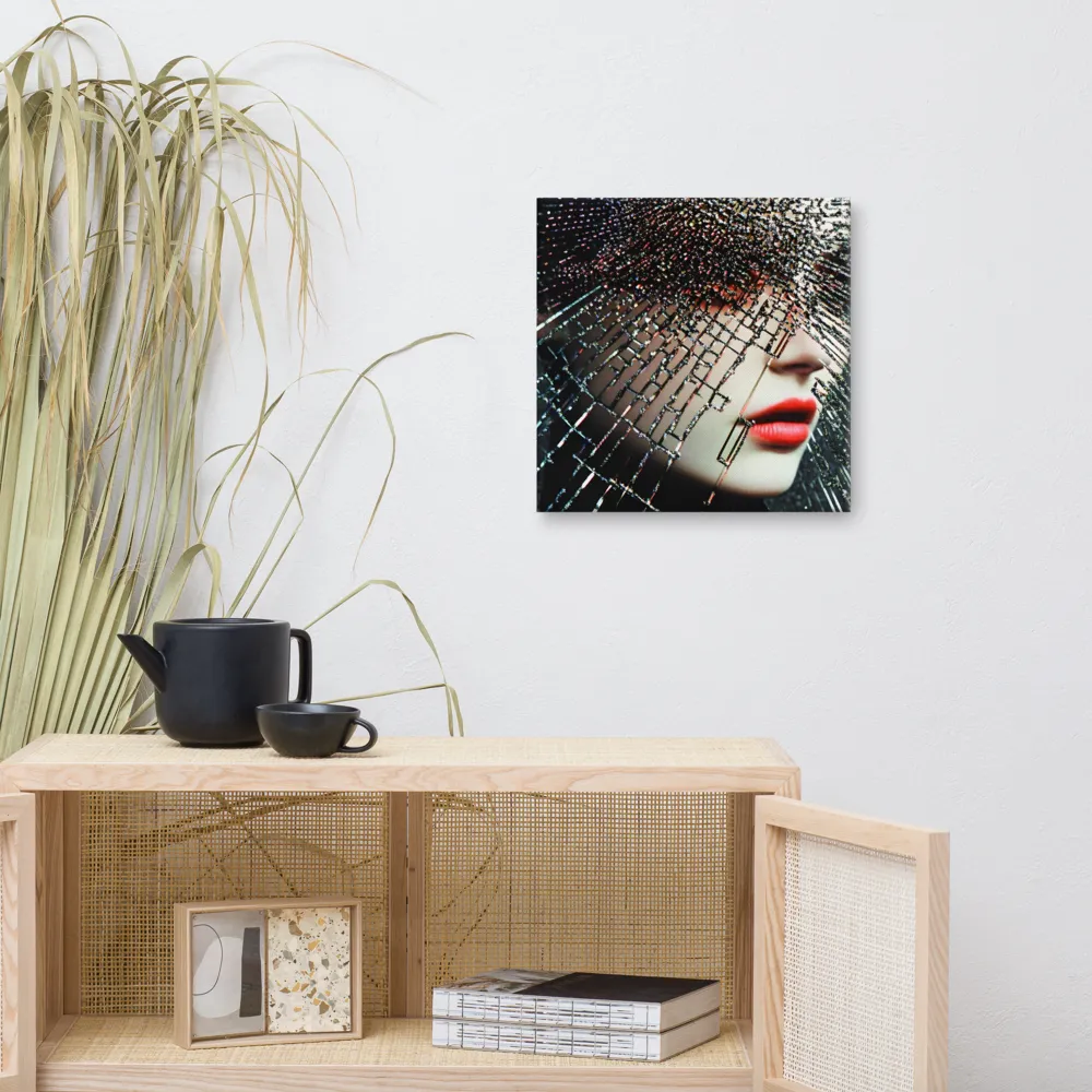 Fractured Identity | Canvas | 16″×16″