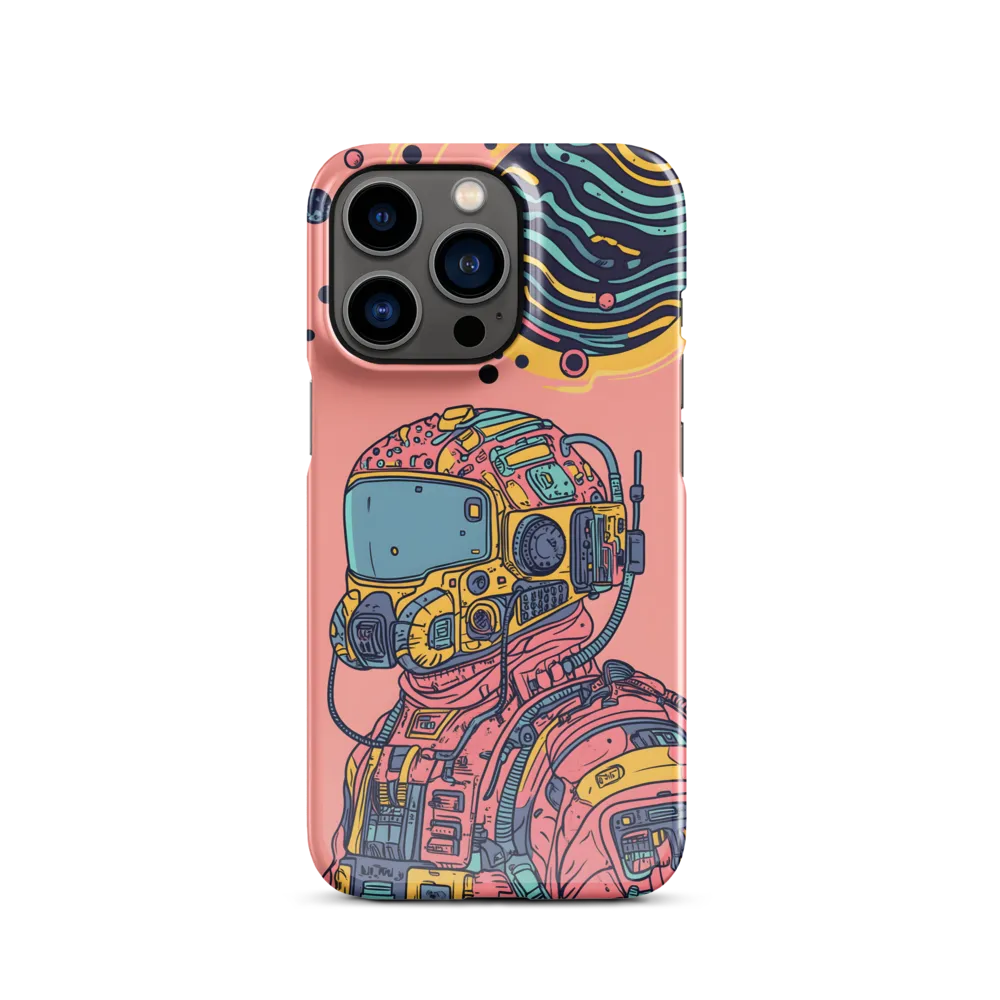 Exploration Beyond: A Digital Astronaut | Phone Case |  13 Pro | Snap Case | Glossy