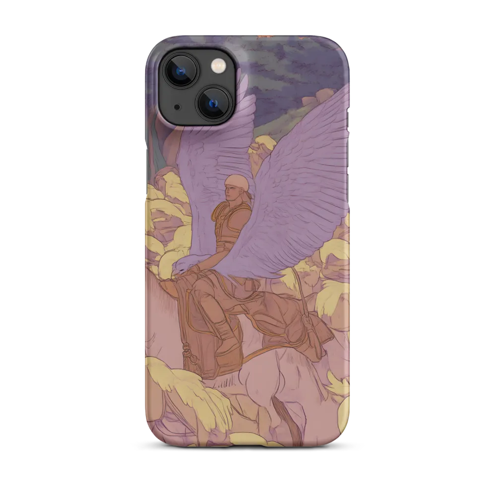 The Winged Guardian | Phone Case |  14 Plus | Snap Case | Matte