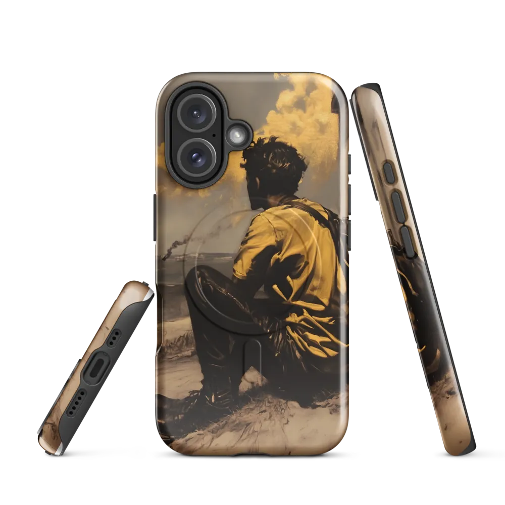 Reflections by the Shore | Phone Case |  16 | MagSafe® Tough Case | Glossy