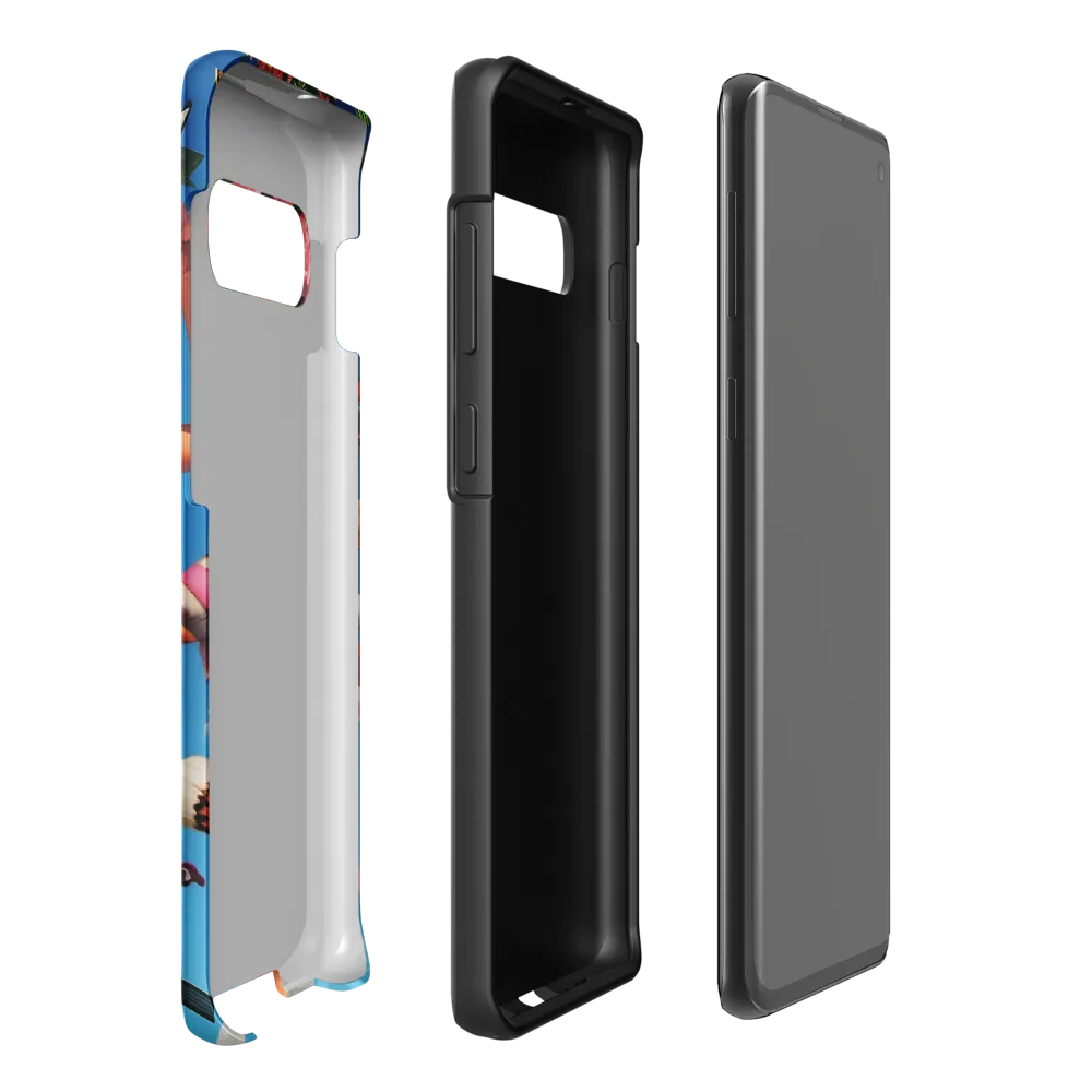 Joyful Whimsy | Phone Case |  S10 Plus | Tough Case | Matte