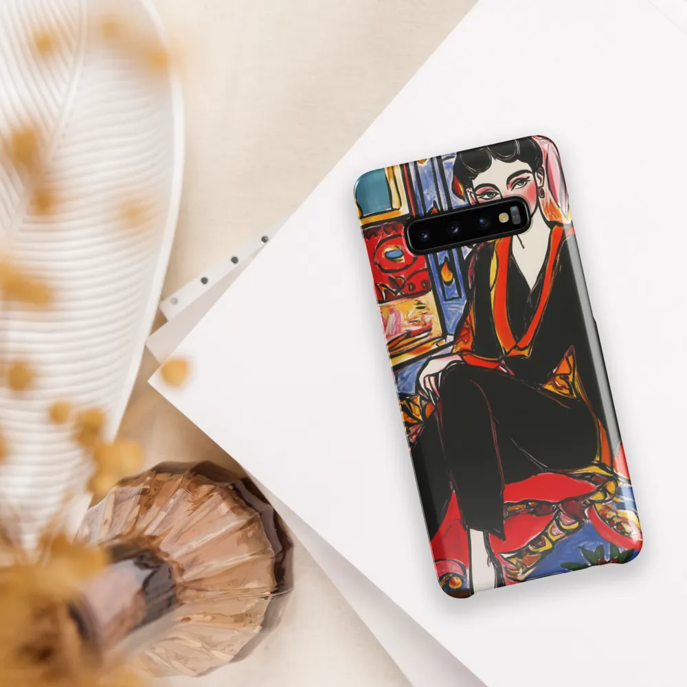 Elegance in an Ornate Setting | Phone Case |  S10 Plus | Snap Case | Glossy