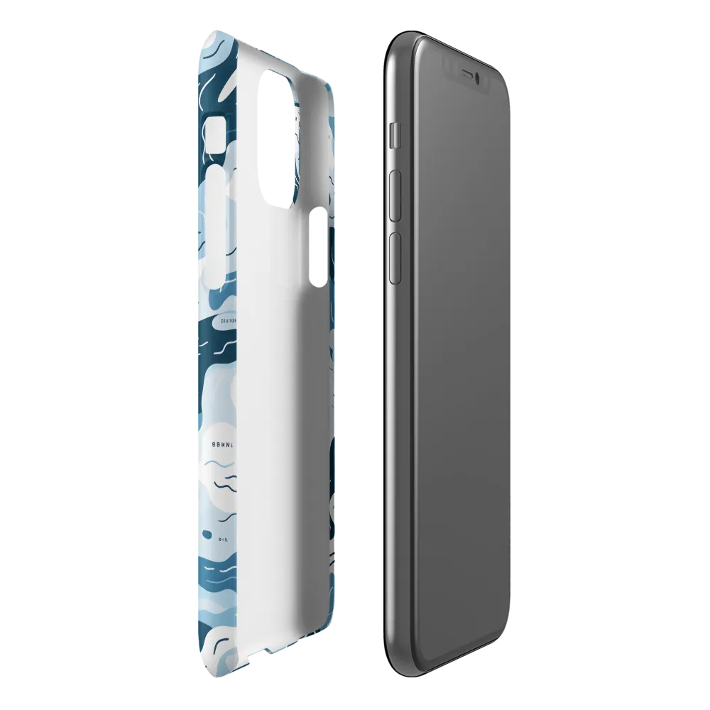 Flowing Waters: An Abstract Journey | Phone Case |  11 Pro | Snap Case | Matte