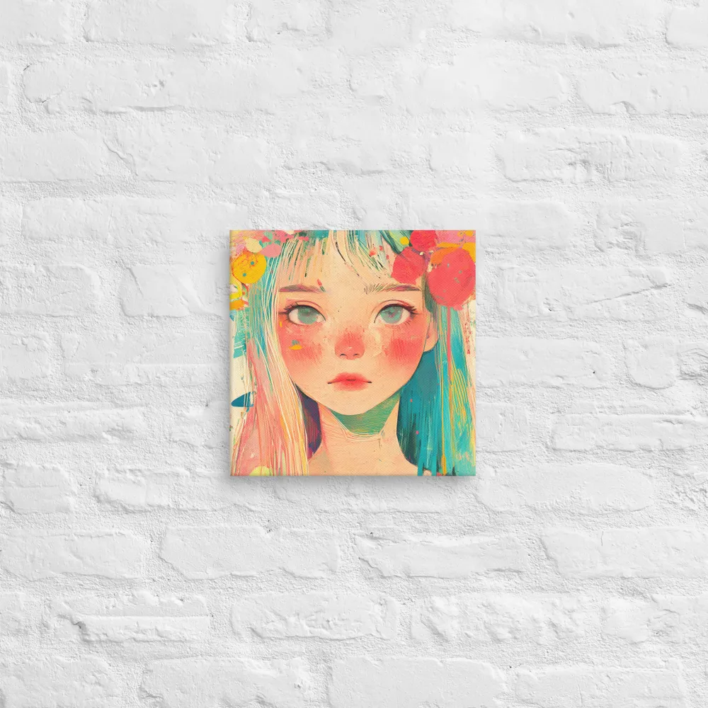 Whimsical Blossom | Canvas | 12″×12″