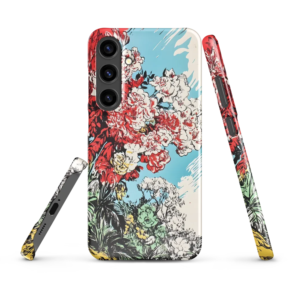 Floral Symphony in Bold Colors
