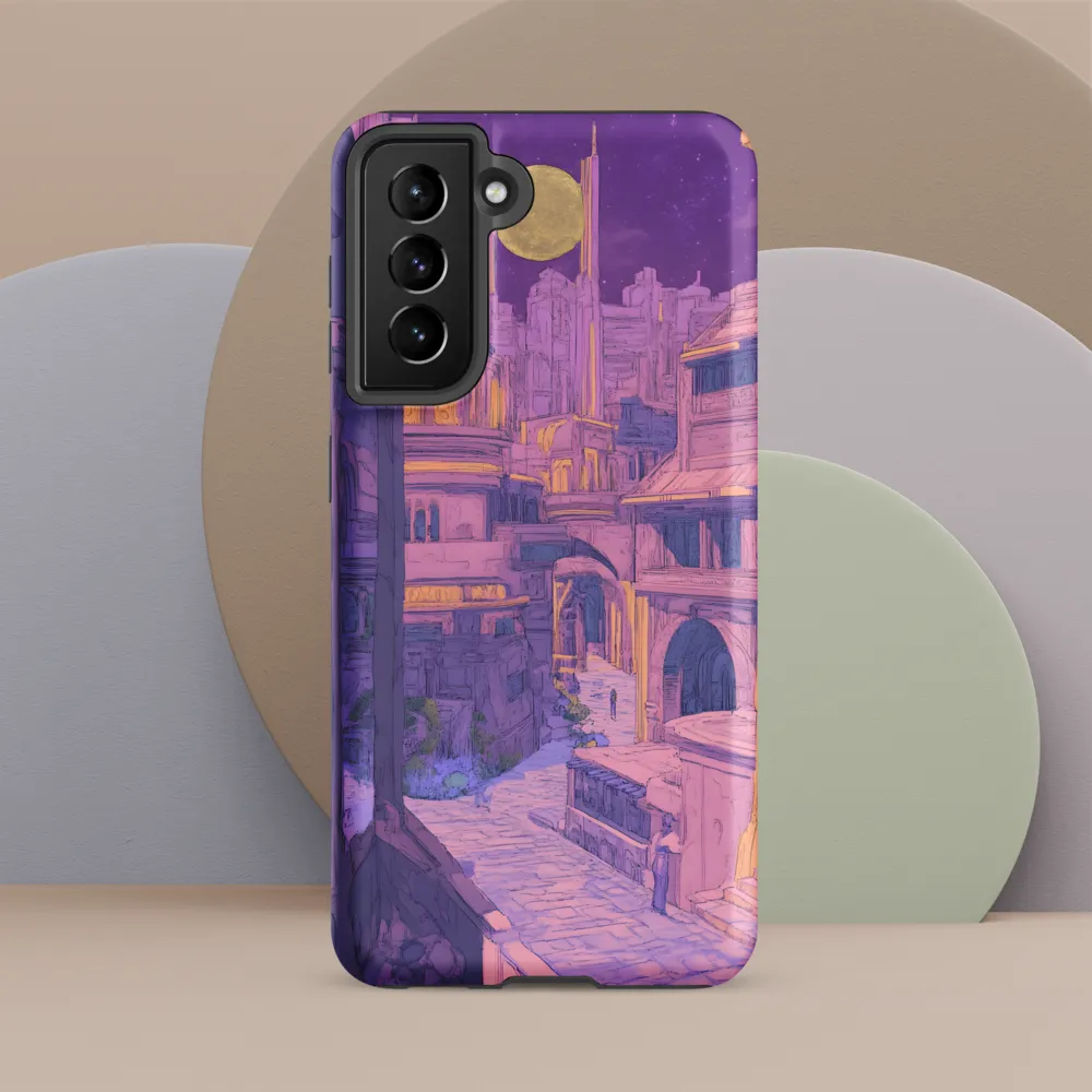 Moonlit Fantasy City | Phone Case |  S21 FE | Tough Case | Matte