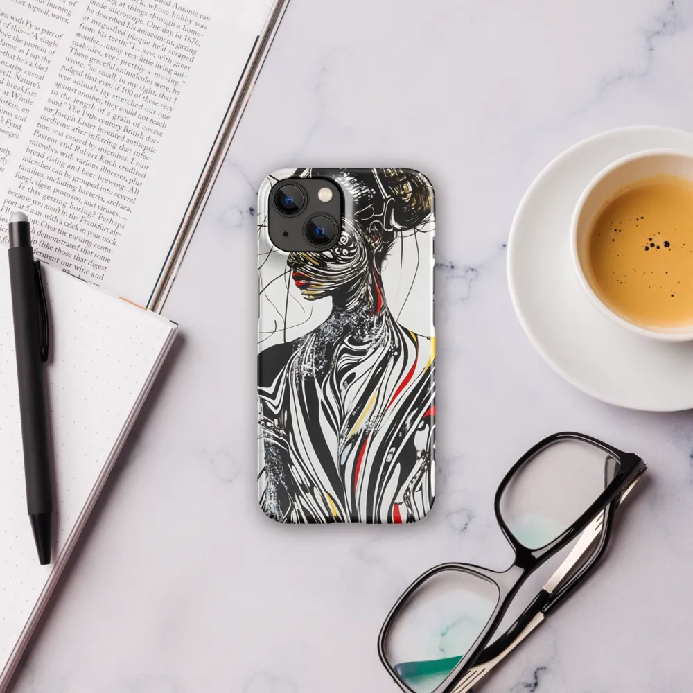 Whispers of the Abstract | Phone Case |  14 | Snap Case | Glossy