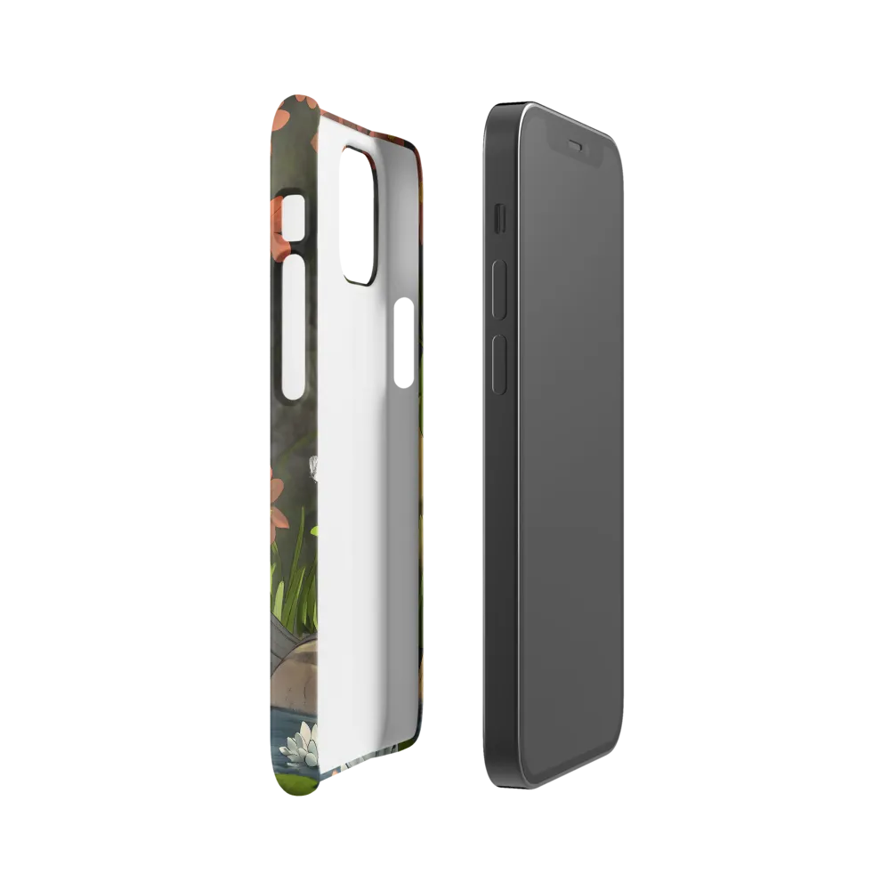 Tranquility by the Waterside | Phone Case |  12 Mini | Snap Case | Matte
