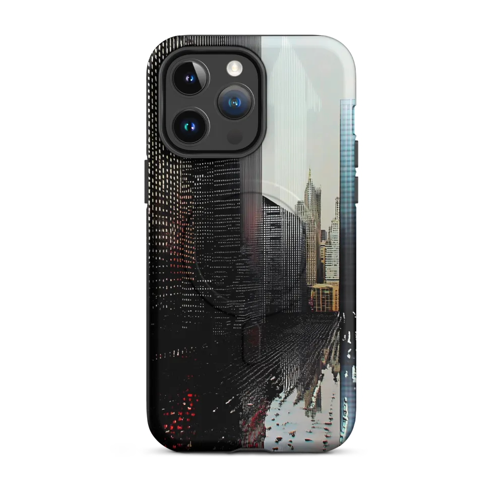 Reflections of Urban Abstraction | Phone Case |  14 Pro Max | MagSafe® Tough Case | Matte