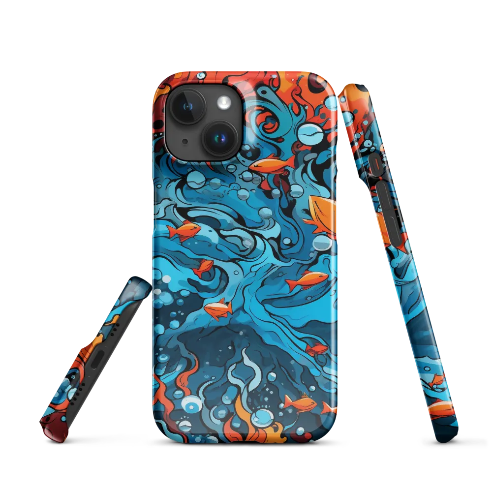 Fluid Harmony: Ocean and Flames