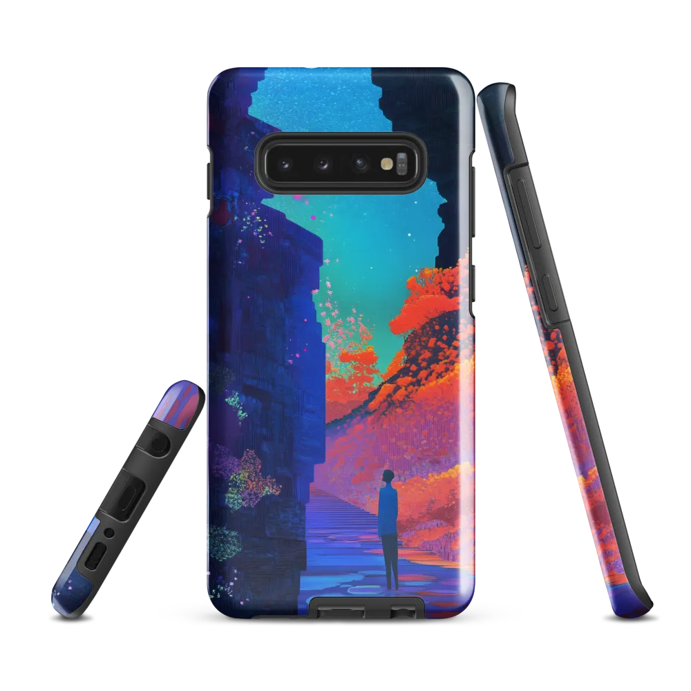 Whispers of a Cosmic Journey | Phone Case |  S10 Plus | Tough Case | Glossy