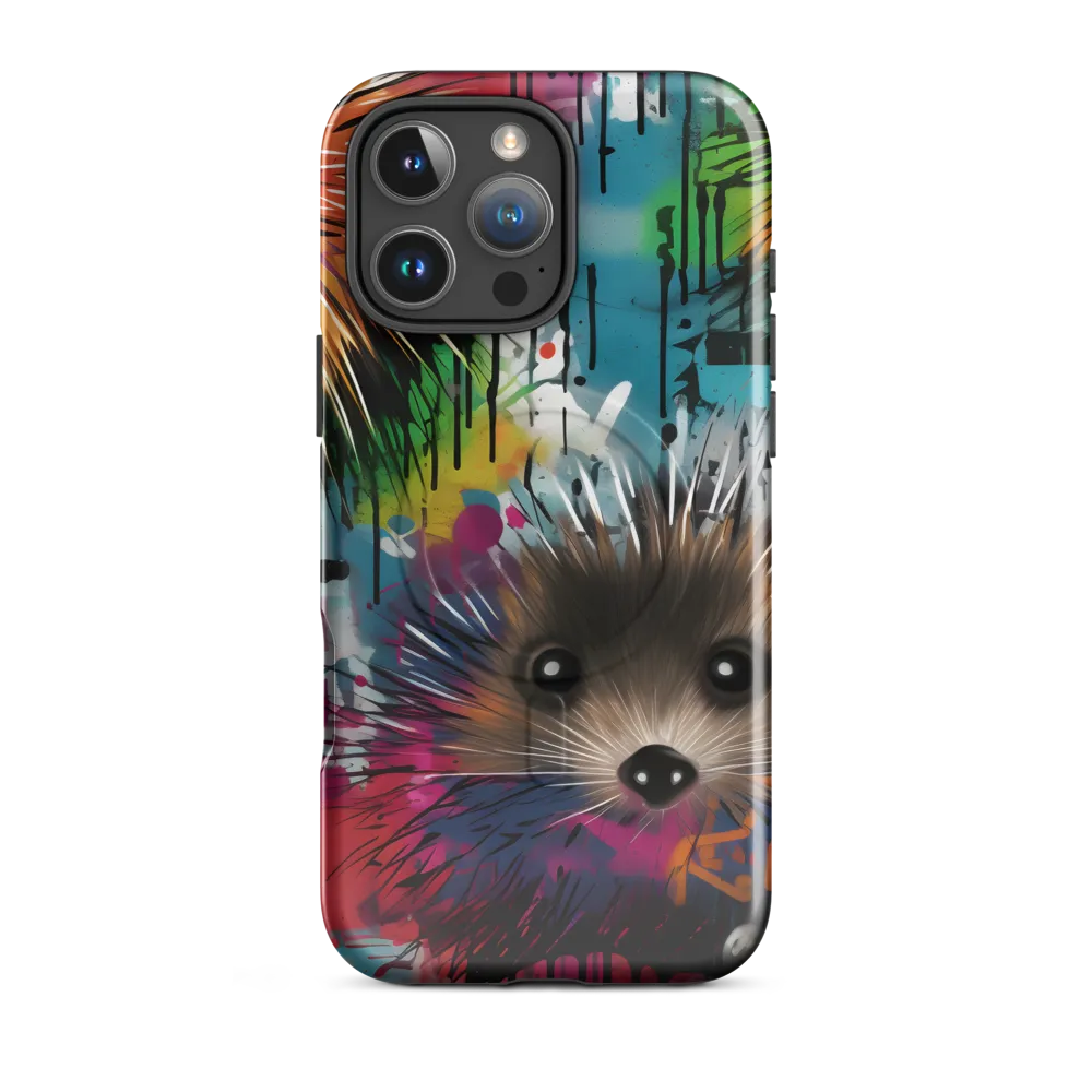 Whimsical Hedgehogs in a Kaleidoscopic Wonderland