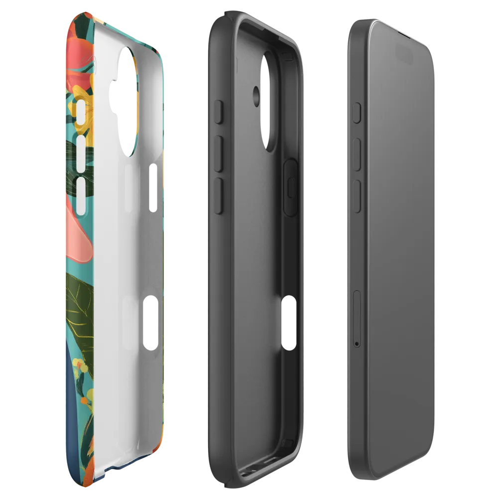 Elegance in Bloom | Phone Case |  16 Plus | Tough Case | Matte