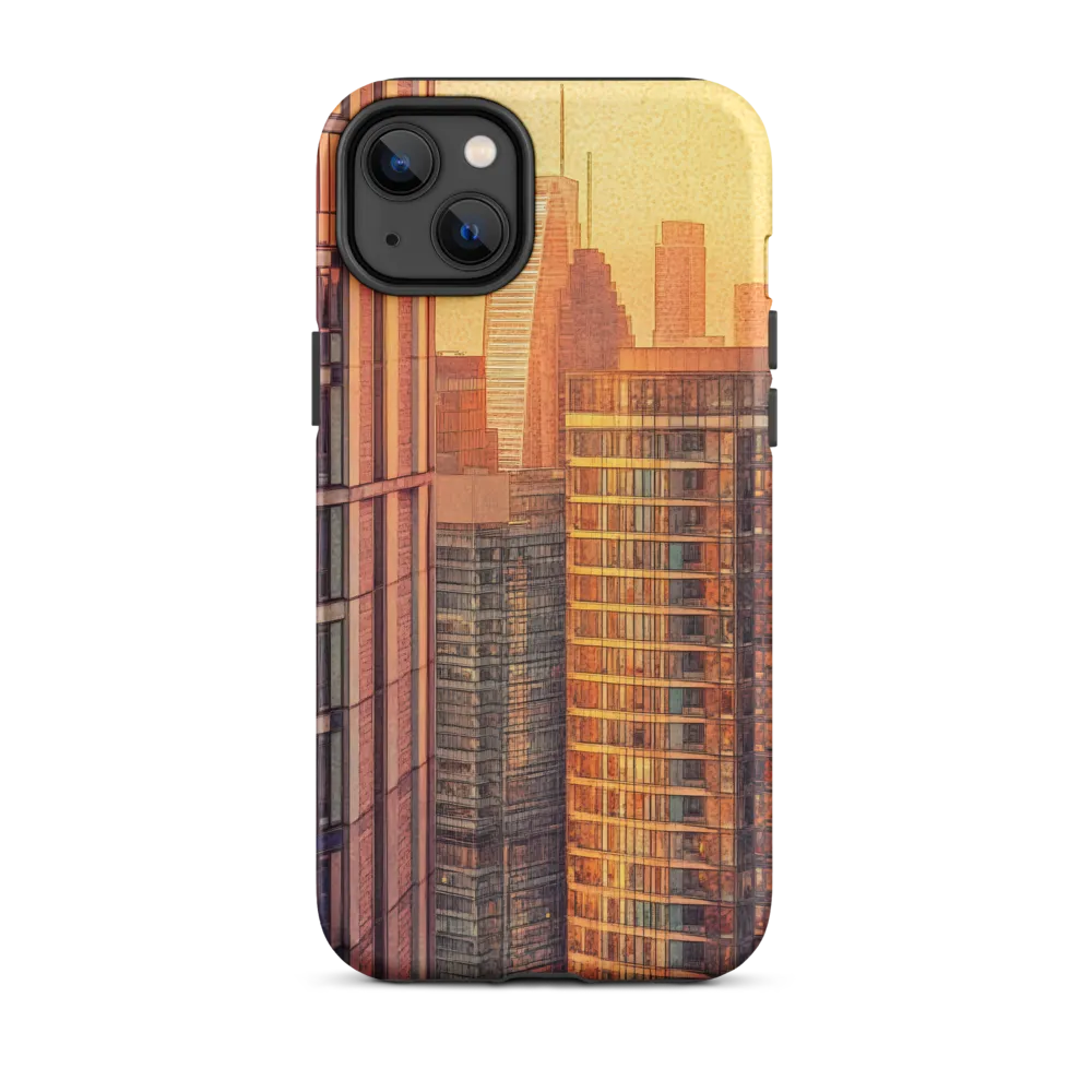 Urban Serenity at Sunset | Phone Case |  14 Plus | Tough Case | Matte