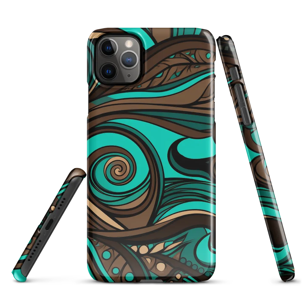 Fluctuating Currents | Phone Case |  11 Pro Max | Snap Case | Glossy