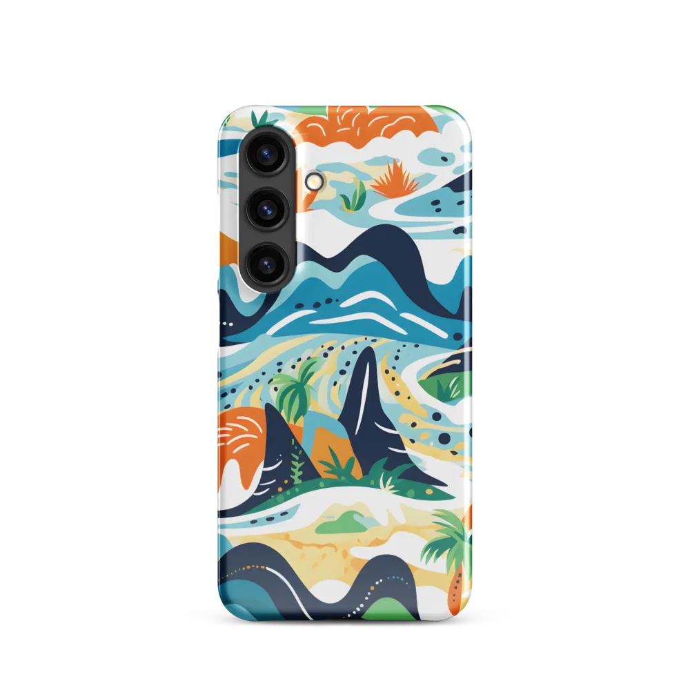 Abstract Tropical Landscape