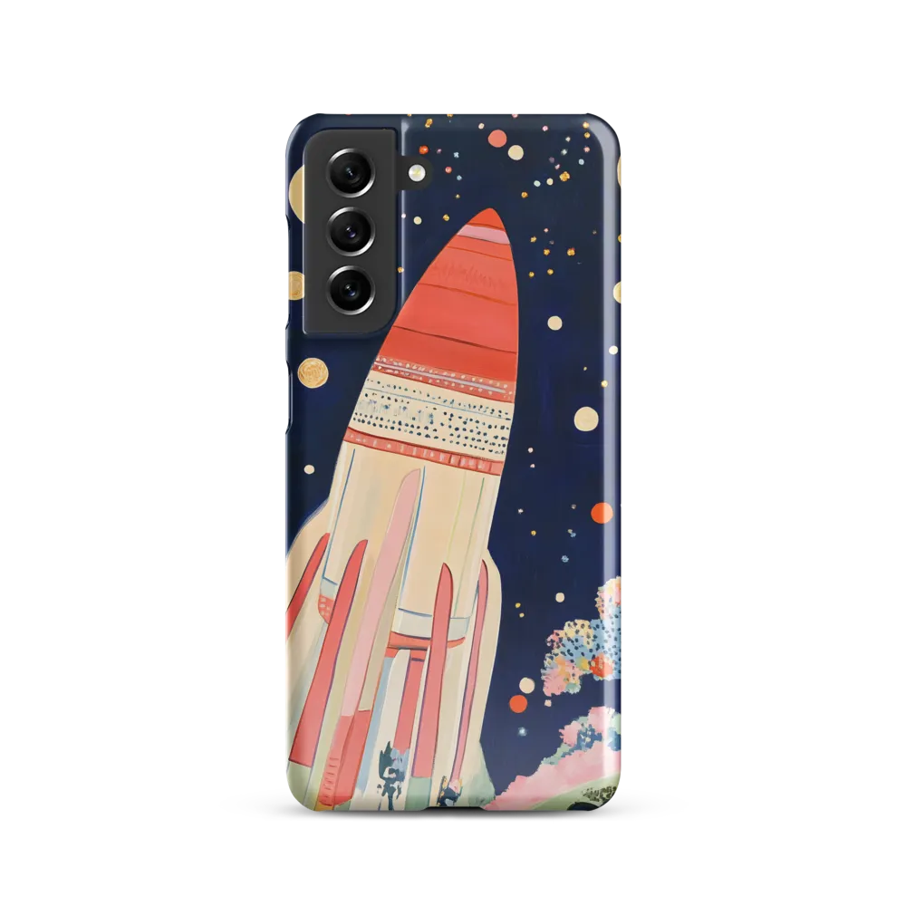 Cosmic Dreams: The Rocket's Journey