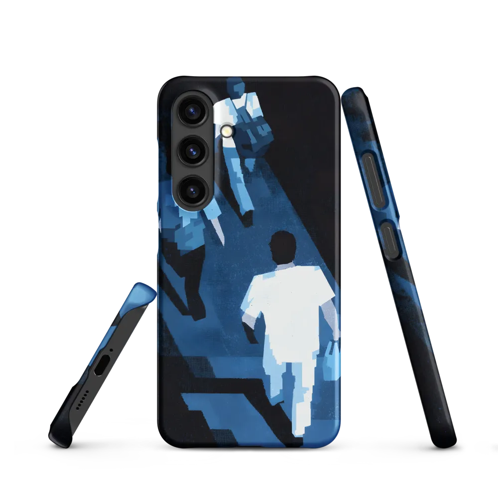 Shadows of Movement | Phone Case |  S24 | Snap Case | Matte