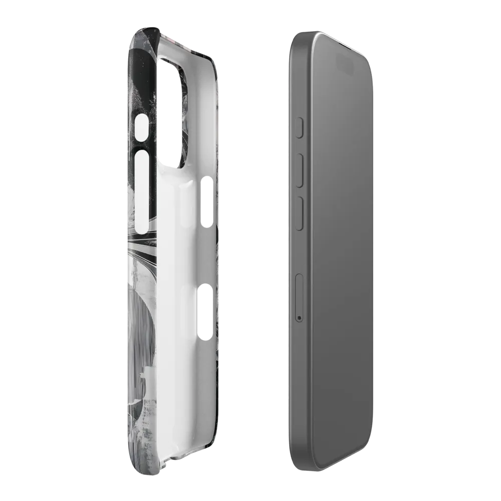 Floral Fusion in Monochrome