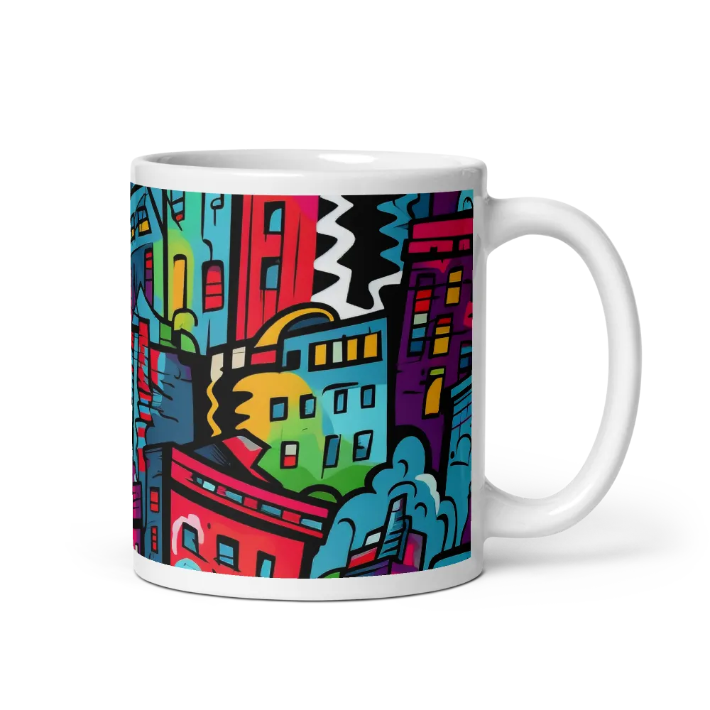 Urban Whimsy | Mug with White inside | 11 oz