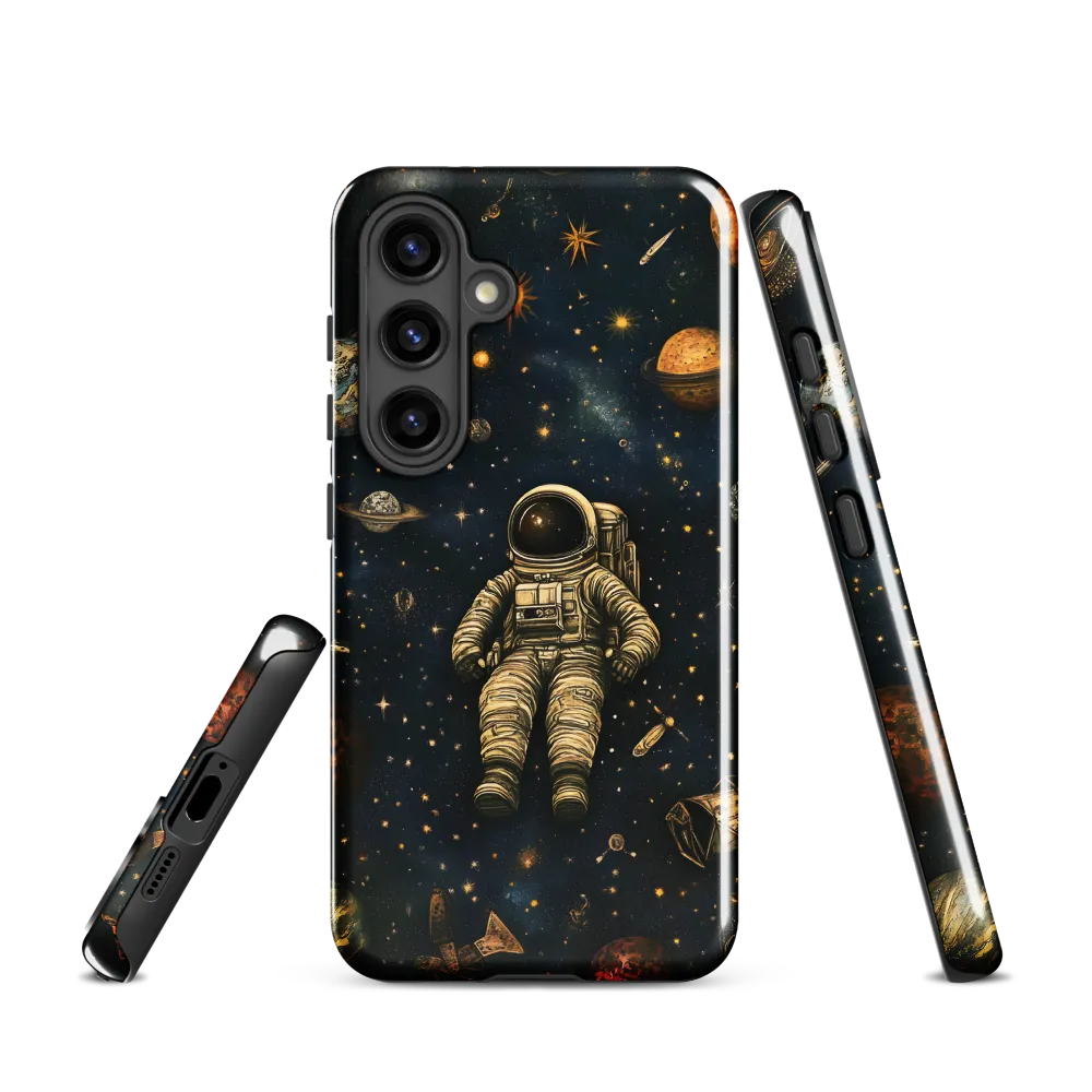 Cosmic Voyage: An Astronaut's Solitude
